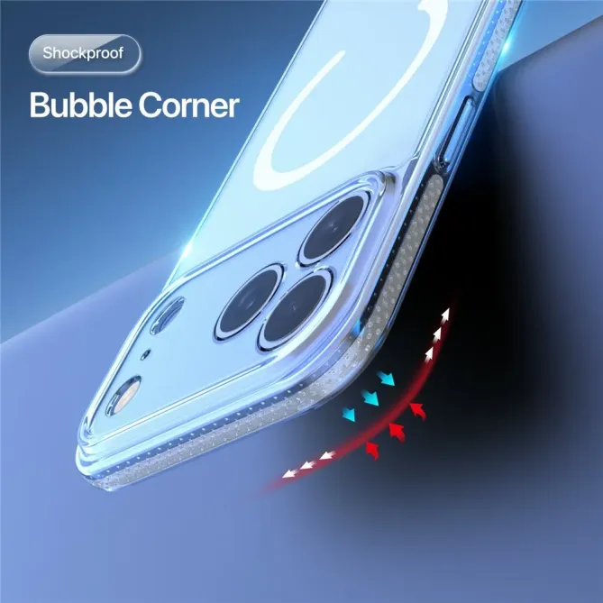 Coque iPhone 17 Pro Max Clin Series Transparente MagSafe