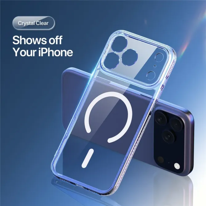Coque iPhone 17 Pro Max Clin Series Transparente MagSafe