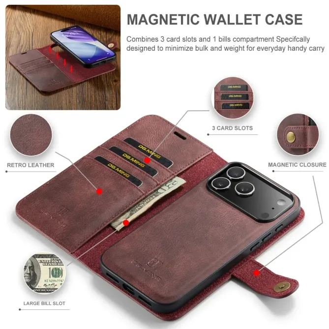 Protection 2 en 1 iPhone 17 Pro Max housse et coque détachable