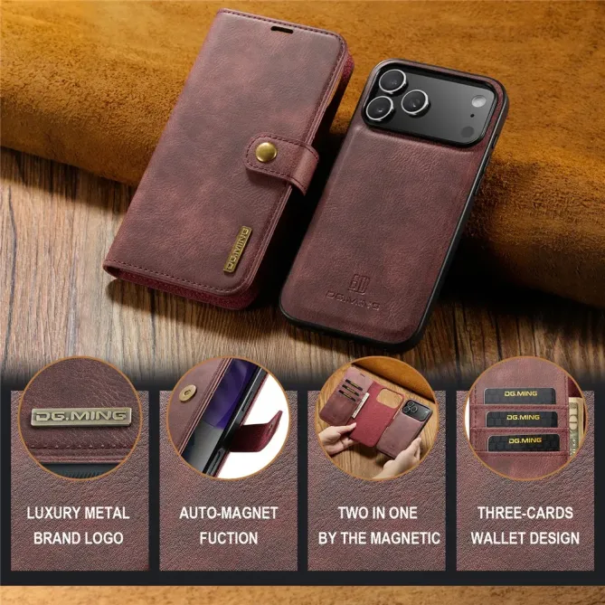 Protection 2 en 1 iPhone 17 Pro Max housse et coque détachable