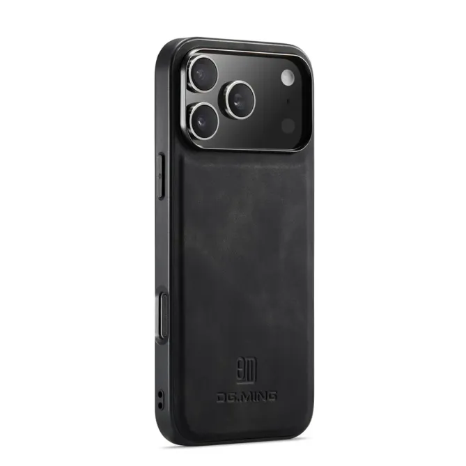 Coque iPhone 17 Pro Max DG.MING imitation cuir