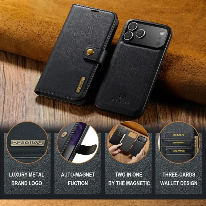 Protection 2 en 1 iPhone 17 Pro Max housse et coque détachable