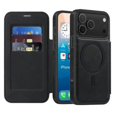 Housse iPhone 17 Pro Max Effet Cuir | SIGNATURE Noir - photo 7