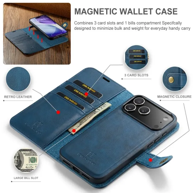 Protection 2 en 1 iPhone 17 Pro Max housse et coque détachable