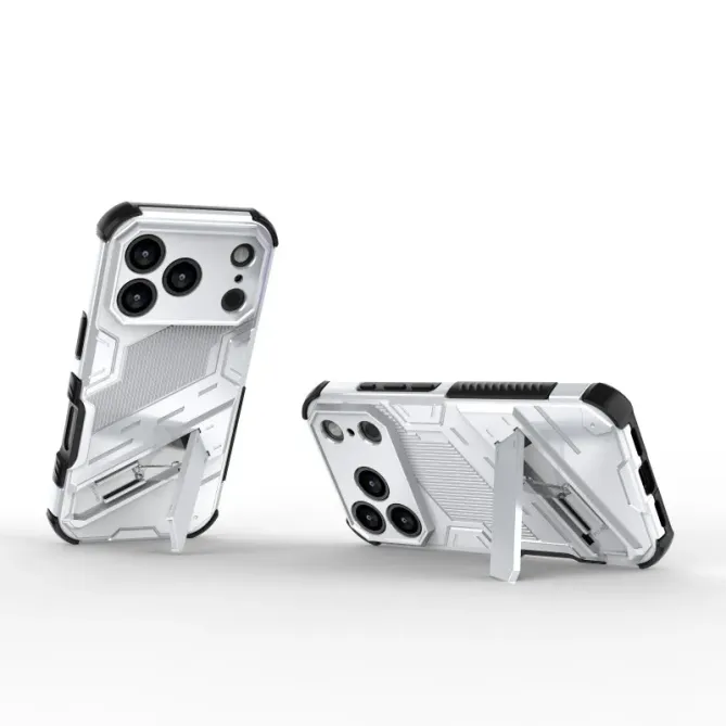 Coque iPhone 17 Pro Max Antichoc avec Support et 2 Verres Trempés