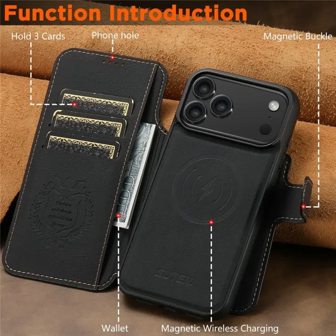 Housse et Coque iPhone 17 Pro Max Portefeuille | MODUS