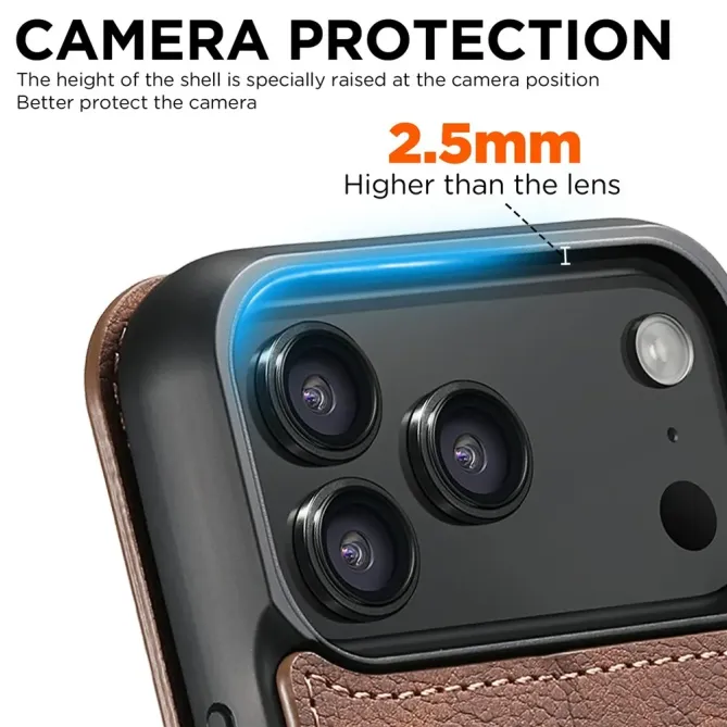 Housse iPhone 17 Pro Max Folio MagSafe