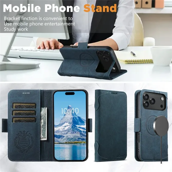 Housse iPhone 17 Pro Max Portefeuille MagSafe