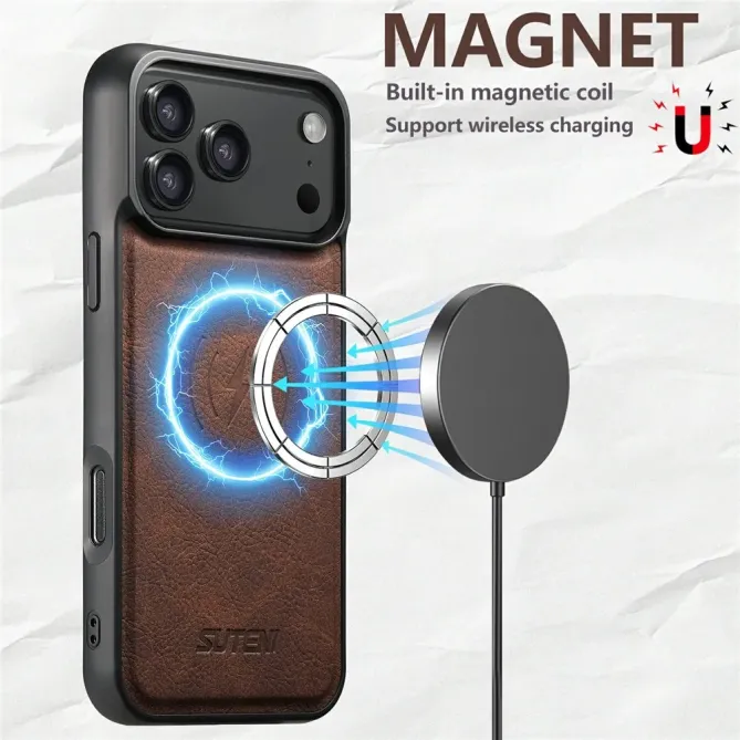 Coque iPhone 17 Pro Max Effet Cuir Grainé | G5