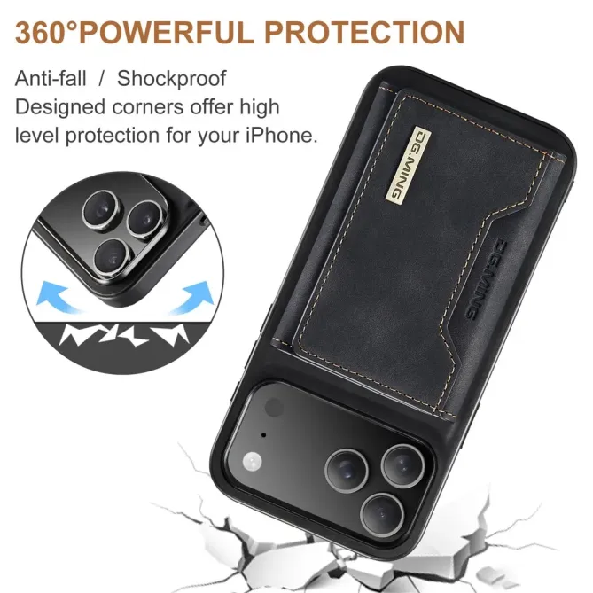 Coque iPhone 17 Pro Max Porte-cartes Détachable M2 Series