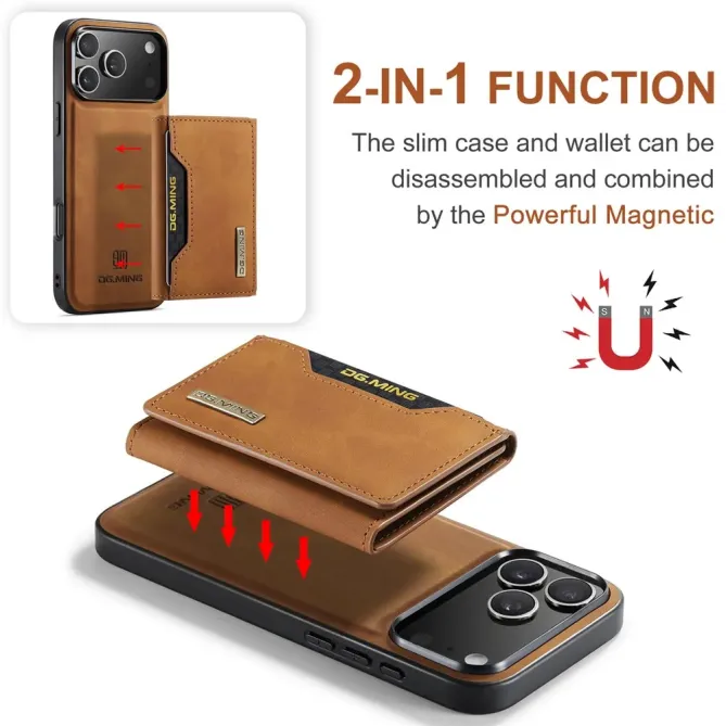 Coque iPhone 17 Pro Max Porte-cartes Détachable M2 Series
