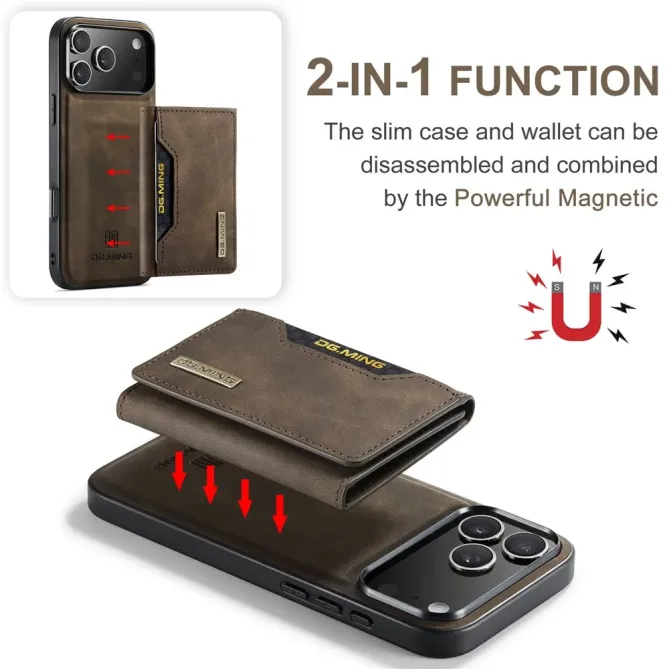 Coque iPhone 17 Pro Max Porte-cartes Détachable M2 Series