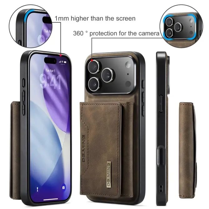 Coque iPhone 17 Pro Max Porte-cartes Détachable M2 Series