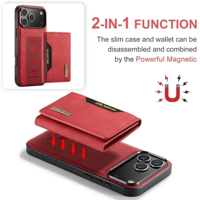 Coque iPhone 17 Pro Max Porte-cartes Détachable M2 Series