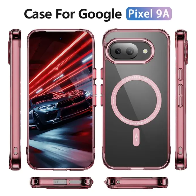 Coque Google Pixel 9a Antichoc Transparente MagSafe