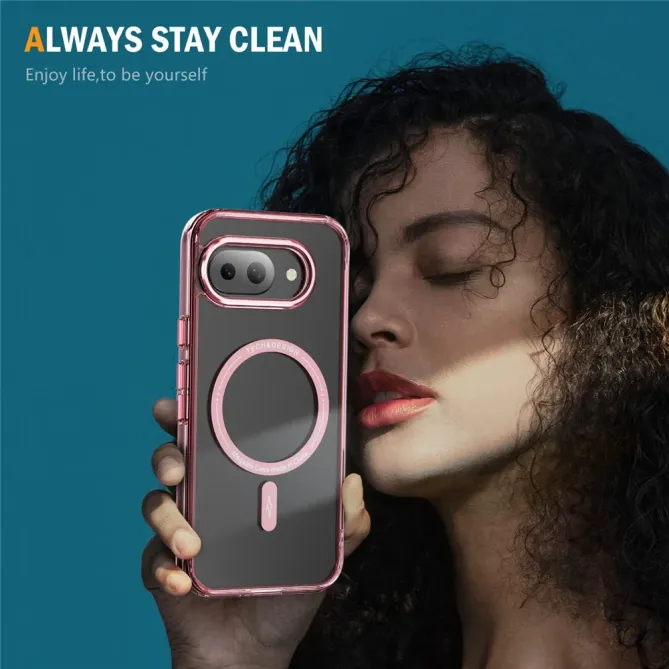 Coque Google Pixel 9a Antichoc Transparente MagSafe