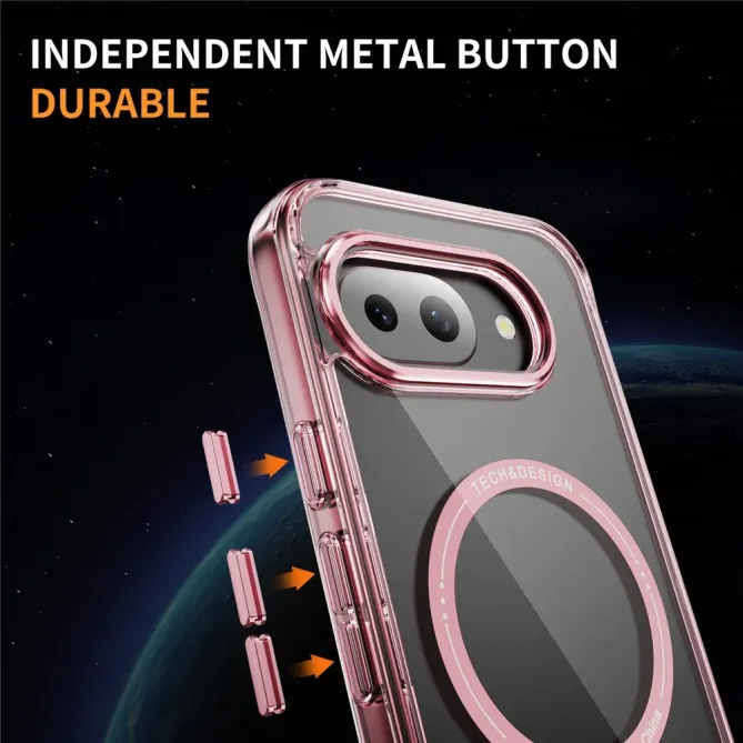 Coque Google Pixel 9a Antichoc Transparente MagSafe