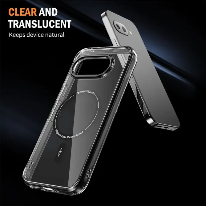 Coque Google Pixel 9a Antichoc Transparente MagSafe