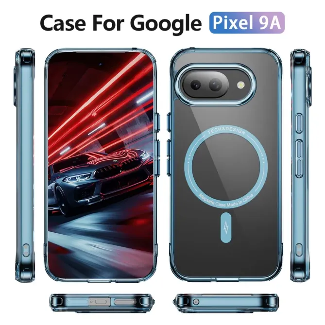 Coque Google Pixel 9a Antichoc Transparente MagSafe