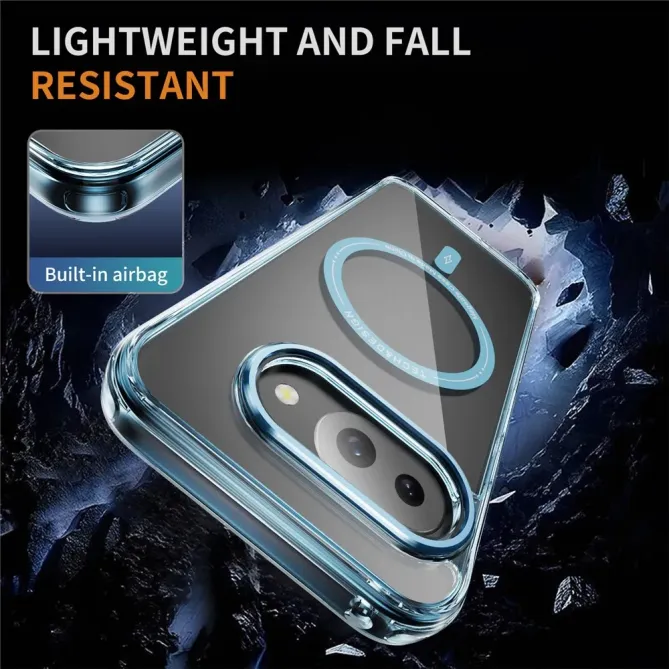 Coque Google Pixel 9a Antichoc Transparente MagSafe