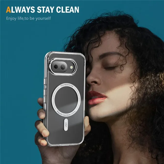 Coque Google Pixel 9a Antichoc Transparente MagSafe