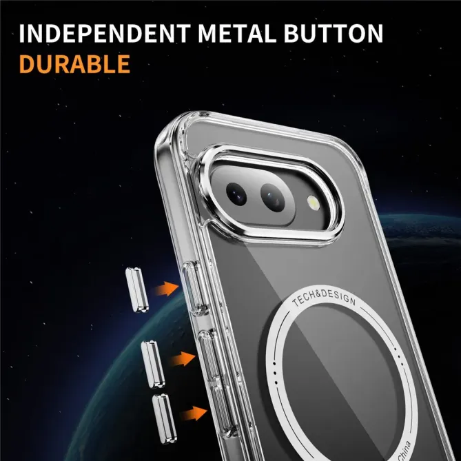 Coque Google Pixel 9a Antichoc Transparente MagSafe