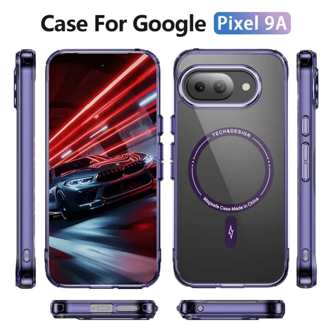 Coque Google Pixel 9a Antichoc Transparente MagSafe
