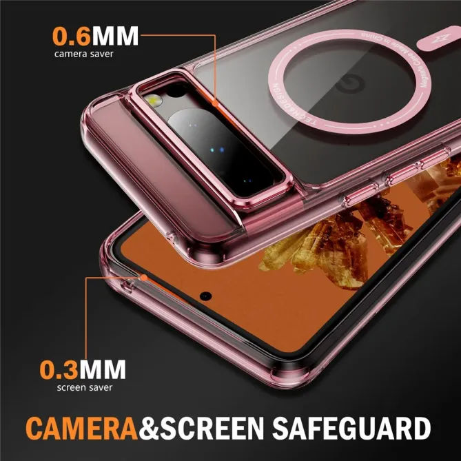 Coque Google Pixel 8 Pro Antichoc Transparente MagSafe