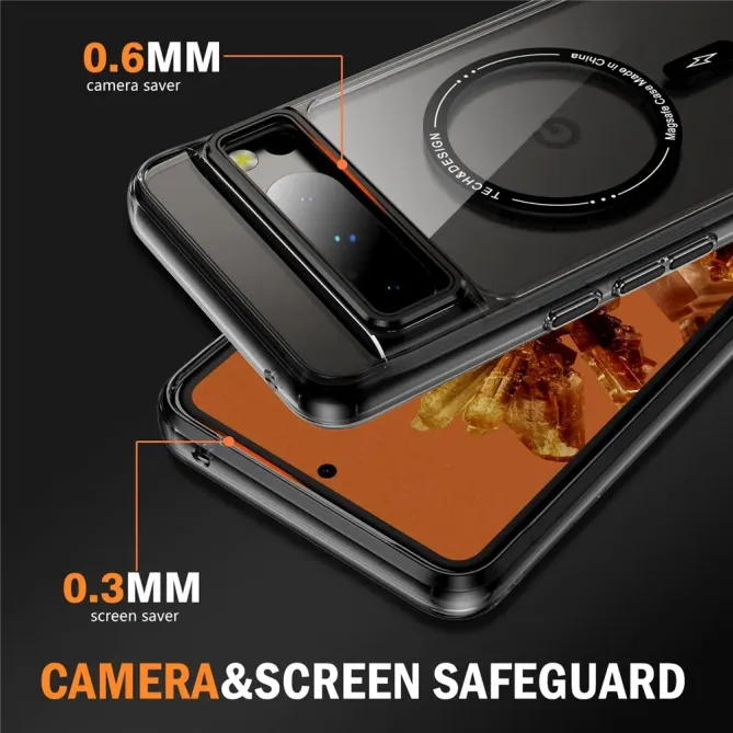 Coque Google Pixel 8 Pro Antichoc Transparente MagSafe