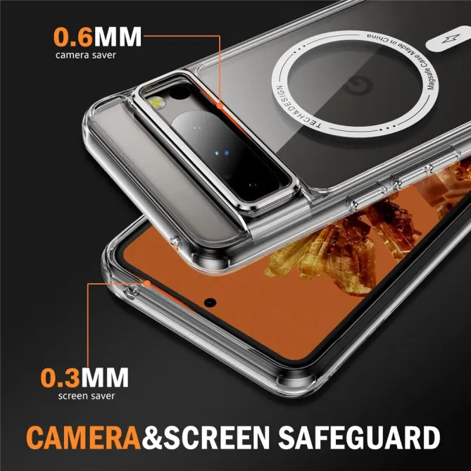 Coque Google Pixel 8 Pro Antichoc Transparente MagSafe