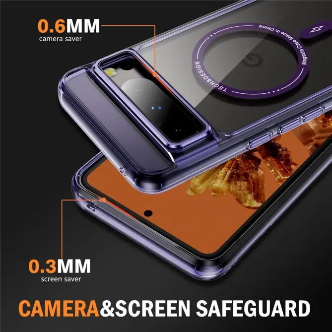 Coque Google Pixel 8 Pro Antichoc Transparente MagSafe