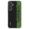 Coque  Samsung Galaxy S25 FE Racing Noir et Vert Compatible MagSafe