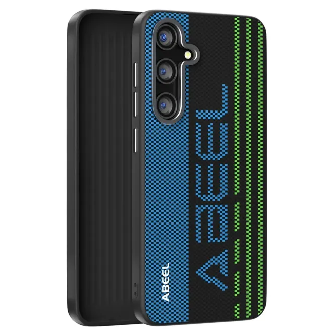 Coque  Samsung Galaxy S25 FE Racing Compatible MagSafe - Bleu