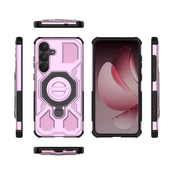 Coque  Samsung Galaxy S25 FE Antichoc avec Support et 2 Verres Trempés