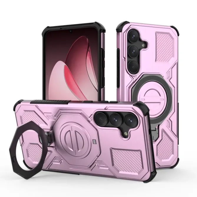 Coque  Samsung Galaxy S25 FE Antichoc avec Support et 2 Verres Trempés