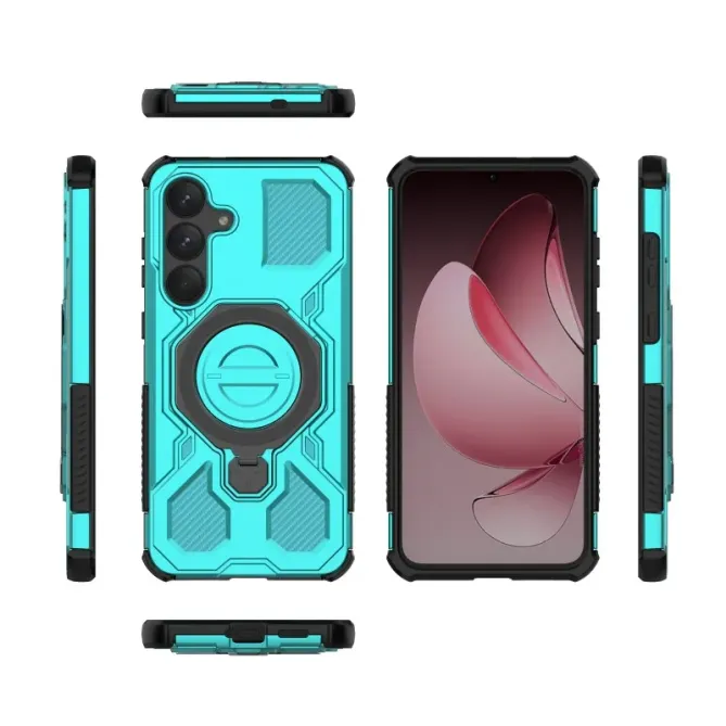 Coque  Samsung Galaxy S25 FE Antichoc avec Support et 2 Verres Trempés