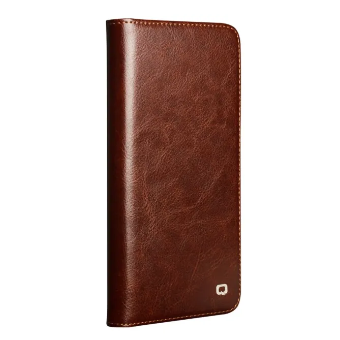 Housse Samsung Galaxy S25 FE fait main en cuir véritable