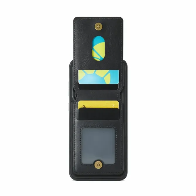 Coque Samsung Galaxy S25 FE Porte-Carte Détachable MagSafe avec Anneau