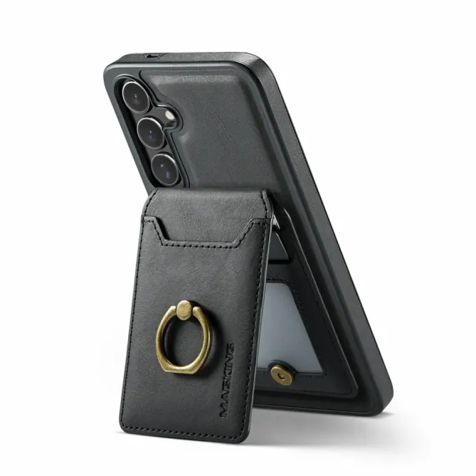 Coque Samsung Galaxy S25 FE Porte-Carte Détachable MagSafe avec Anneau