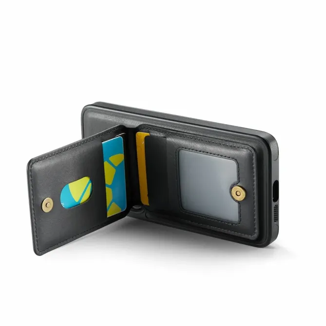 Coque Samsung Galaxy S25 FE Porte-Carte Détachable MagSafe avec Anneau