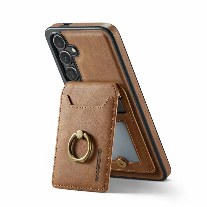 Coque Samsung Galaxy S25 FE Porte-Carte Détachable MagSafe avec Anneau