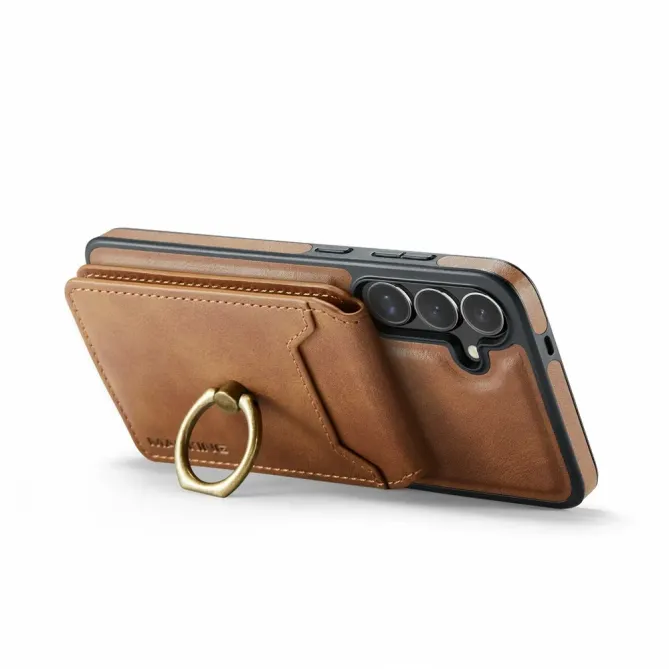 Coque Samsung Galaxy S25 FE Porte-Carte Détachable MagSafe avec Anneau