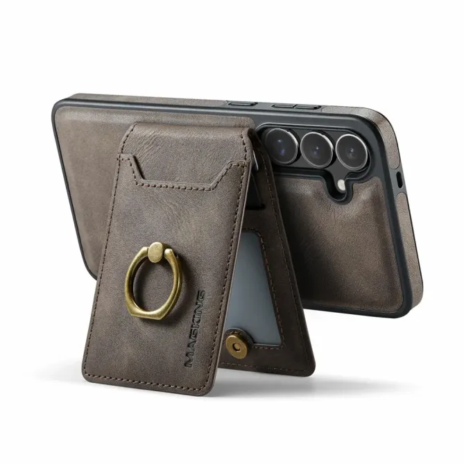 Coque Samsung Galaxy S25 FE Porte-Carte Détachable MagSafe avec Anneau