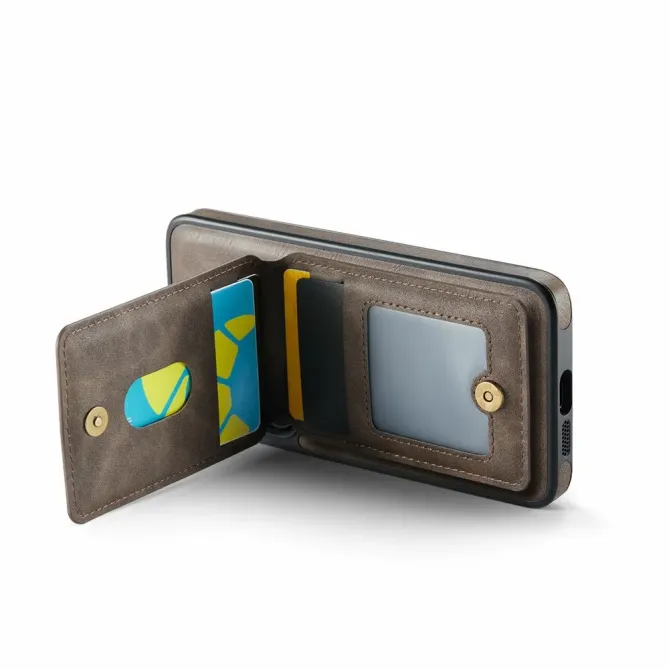 Coque Samsung Galaxy S25 FE Porte-Carte Détachable MagSafe avec Anneau