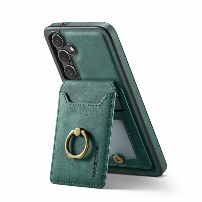 Coque Samsung Galaxy S25 FE Porte-Carte Détachable MagSafe avec Anneau
