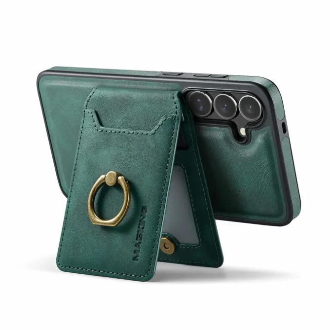 Coque Samsung Galaxy S25 FE Porte-Carte Détachable MagSafe avec Anneau