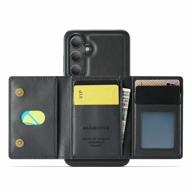 Coque Samsung Galaxy S25 FE Portefeuille Détachable MagSafe