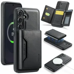 Coque Samsung Galaxy S25 FE Portefeuille Détachable MagSafe