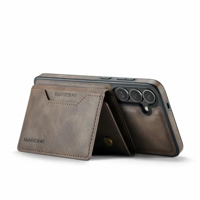 Coque Samsung Galaxy S25 FE Portefeuille Détachable MagSafe