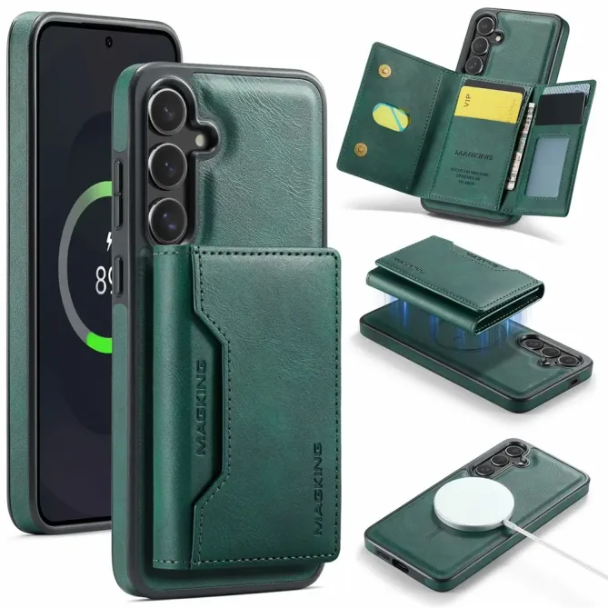 Coque Samsung Galaxy S25 FE Portefeuille Détachable MagSafe